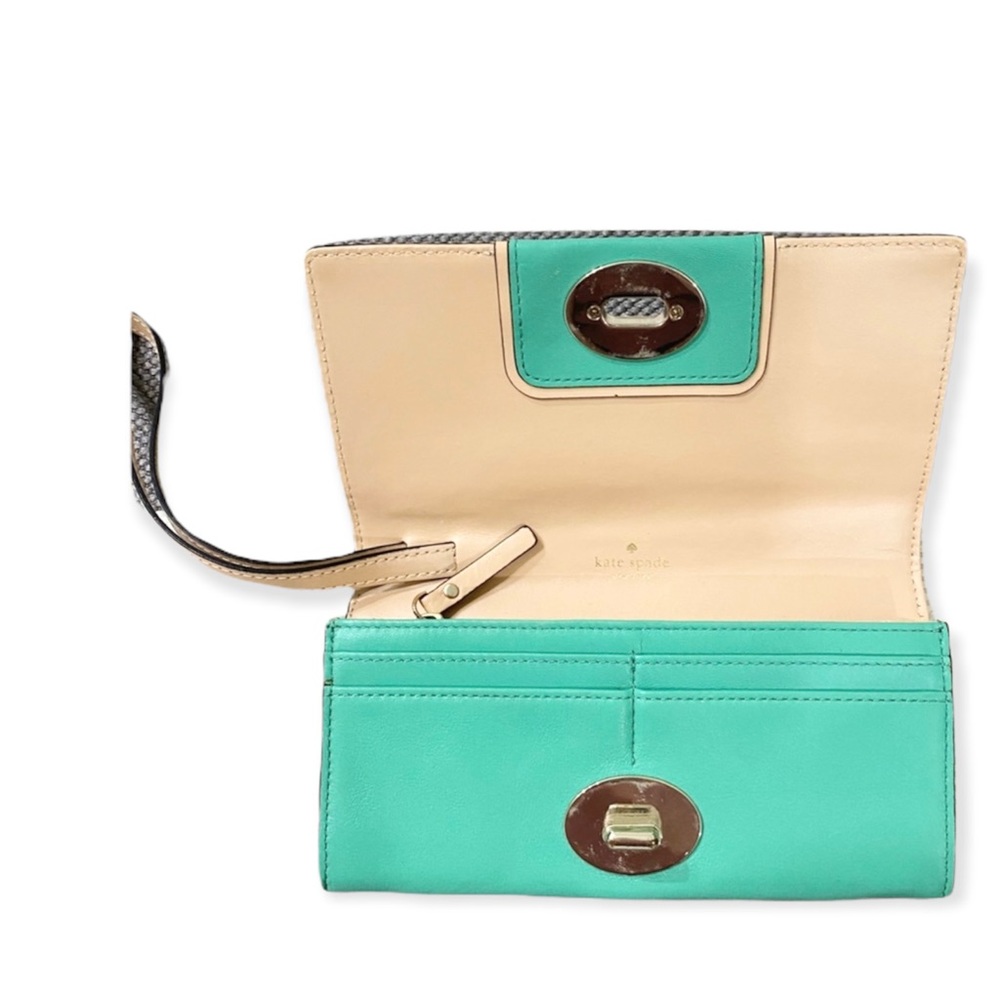 Kate Spade Retractable Wristlet Leather Wallet - Picture 3 of 5